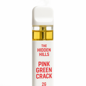 hidden hills pink green crack vape, buy pink green crack disposable, pink green crack live resin vape, hidden hills 2g vape pen, pink green crack THC vape, hidden hills disposable cartridge