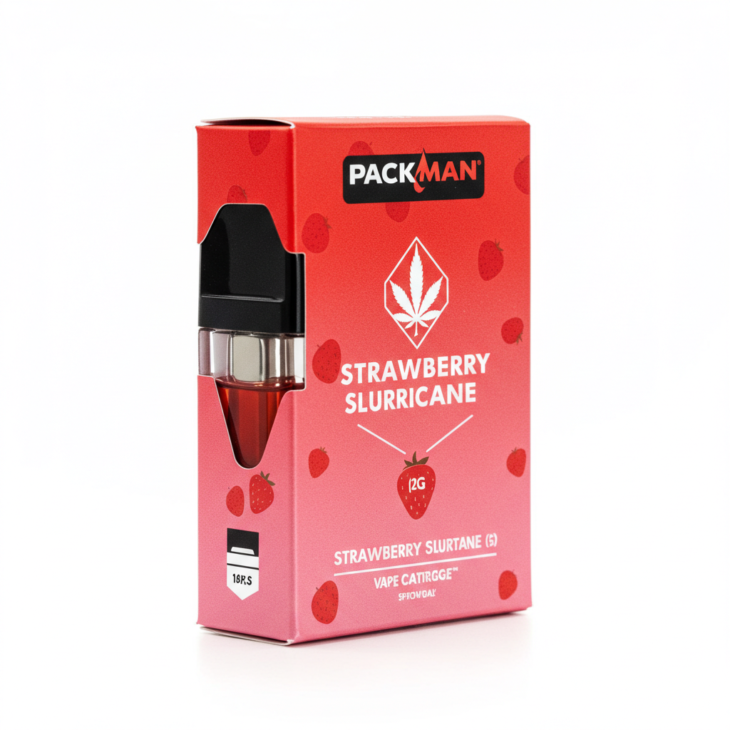 packman strawberry slurricane vape, buy strawberry slurricane disposable vape, packman 2g strawberry slurricane live resin, strawberry slurricane thc vape pen, strawberry slurricane hybrid vape, packman live resin vape 2g