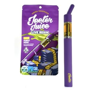 buy Jeeter Juice Purple Pesos vape, Jeeter Purple Pesos live resin pen, Purple Pesos disposable vape, citrus sativa vape, Purple Pesos THC cartridge, draw-activated Purple Pesos pen